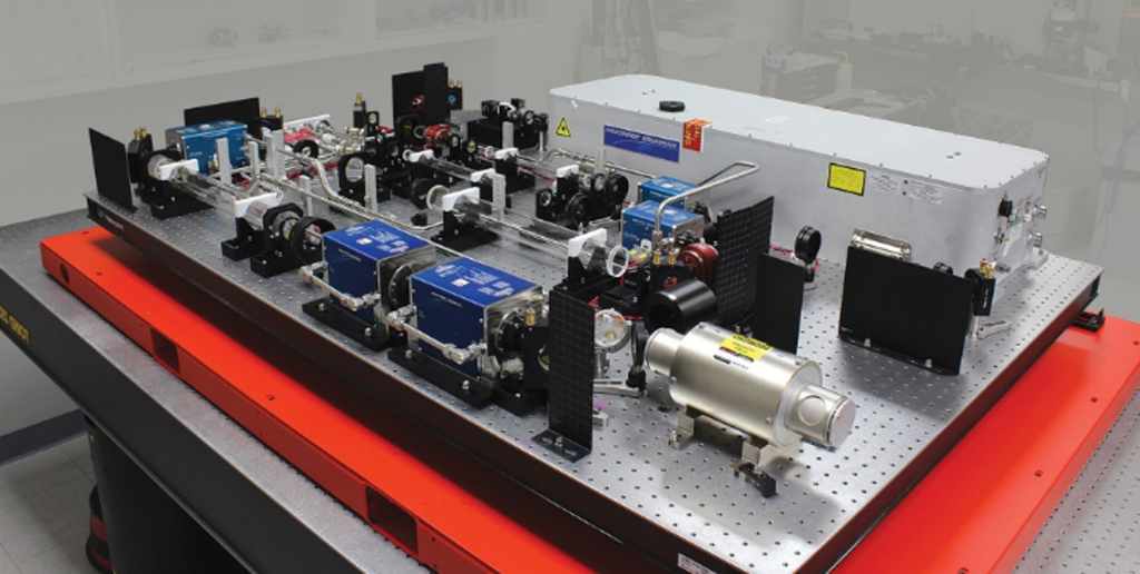 The Procudo® 200 Laser Peening System has a compact layout. 