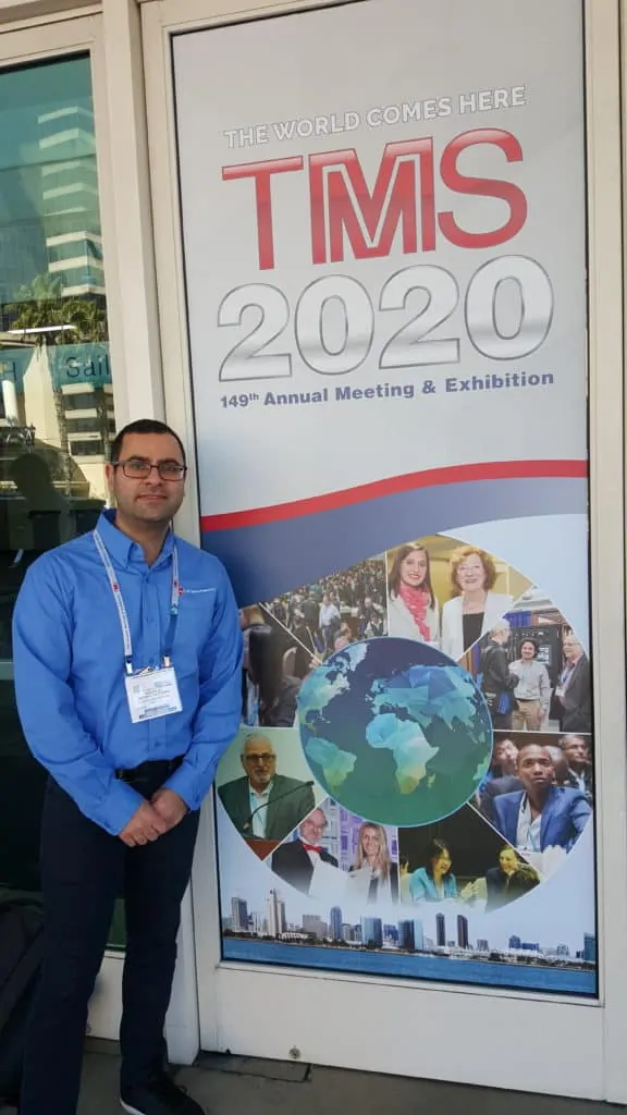 Additive Manufacturing - Micheal Kattoura at TMS 2020 in San Diego