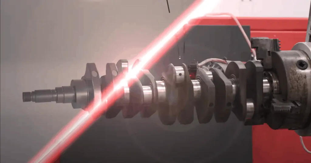 How Laser Peening Works, the new explainer video from LSP Technologies, uses an automotive crankshaft project as an example of adding fatigue life to metals.  